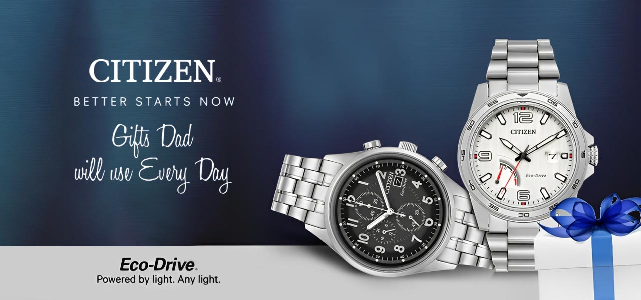 Citizen Watches For Dad At Baggett's Jewlry