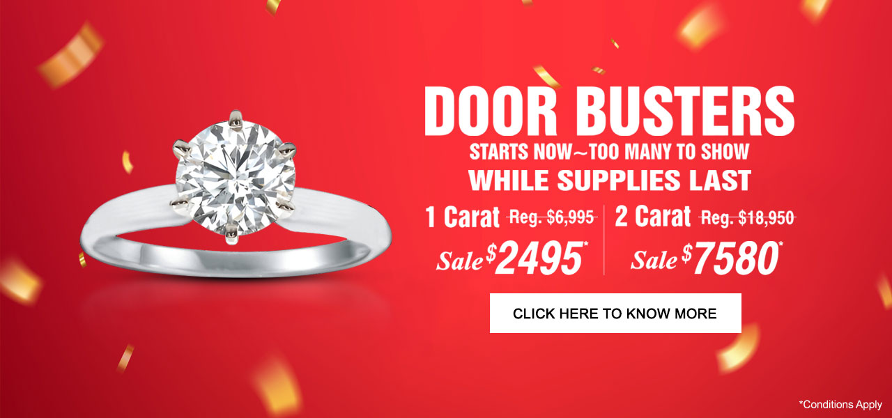 Doorbusters Offer at Baggett's Jewelry